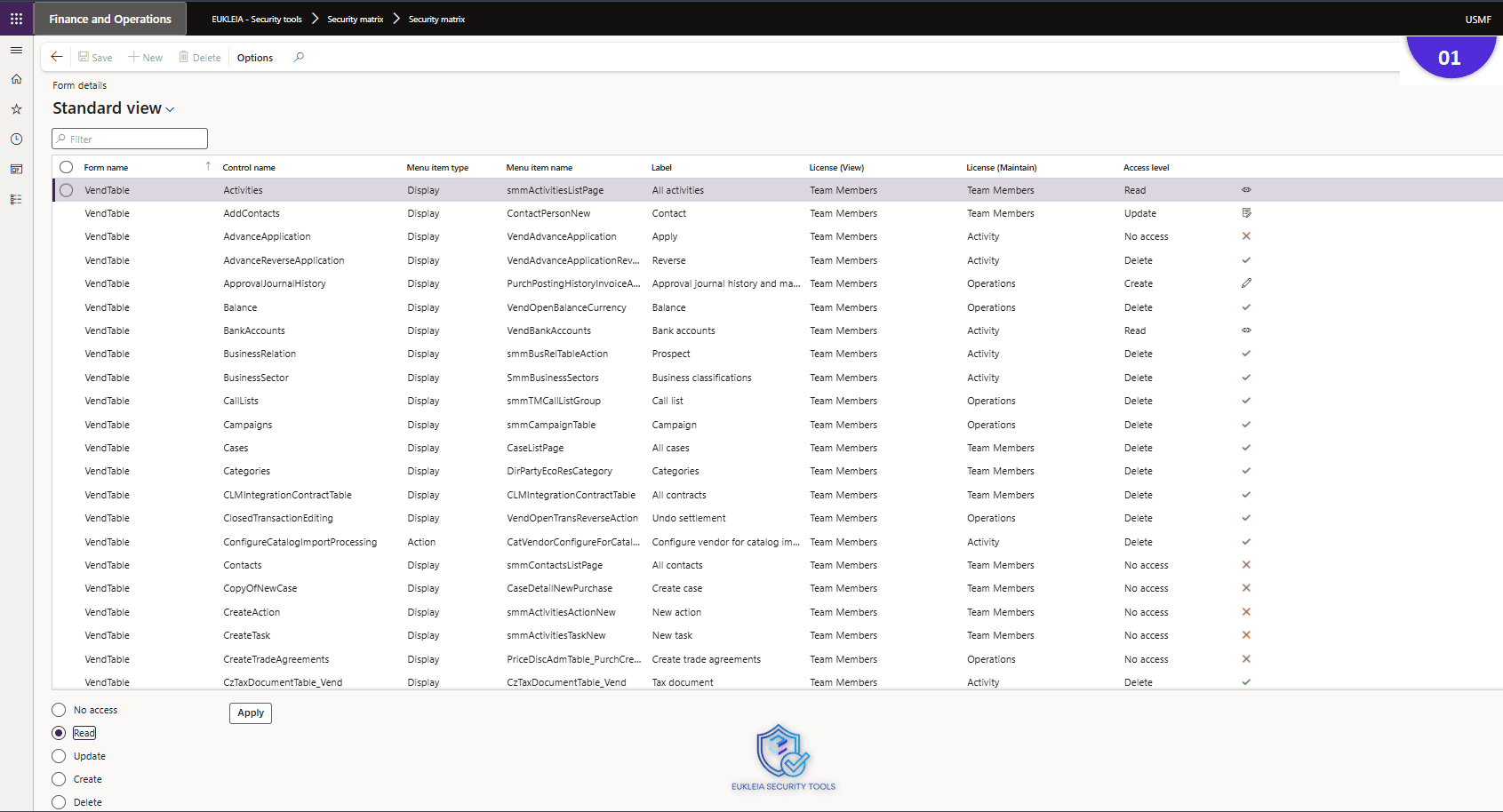 eukleia security tools